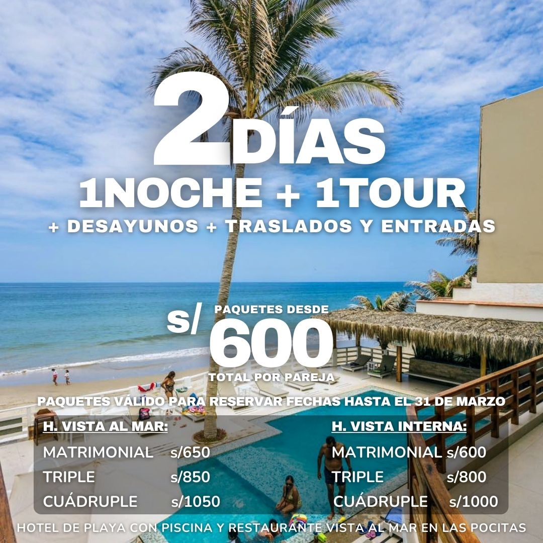 PAQ PLAYA BONITA EN LAS POCITAS ~ Desde