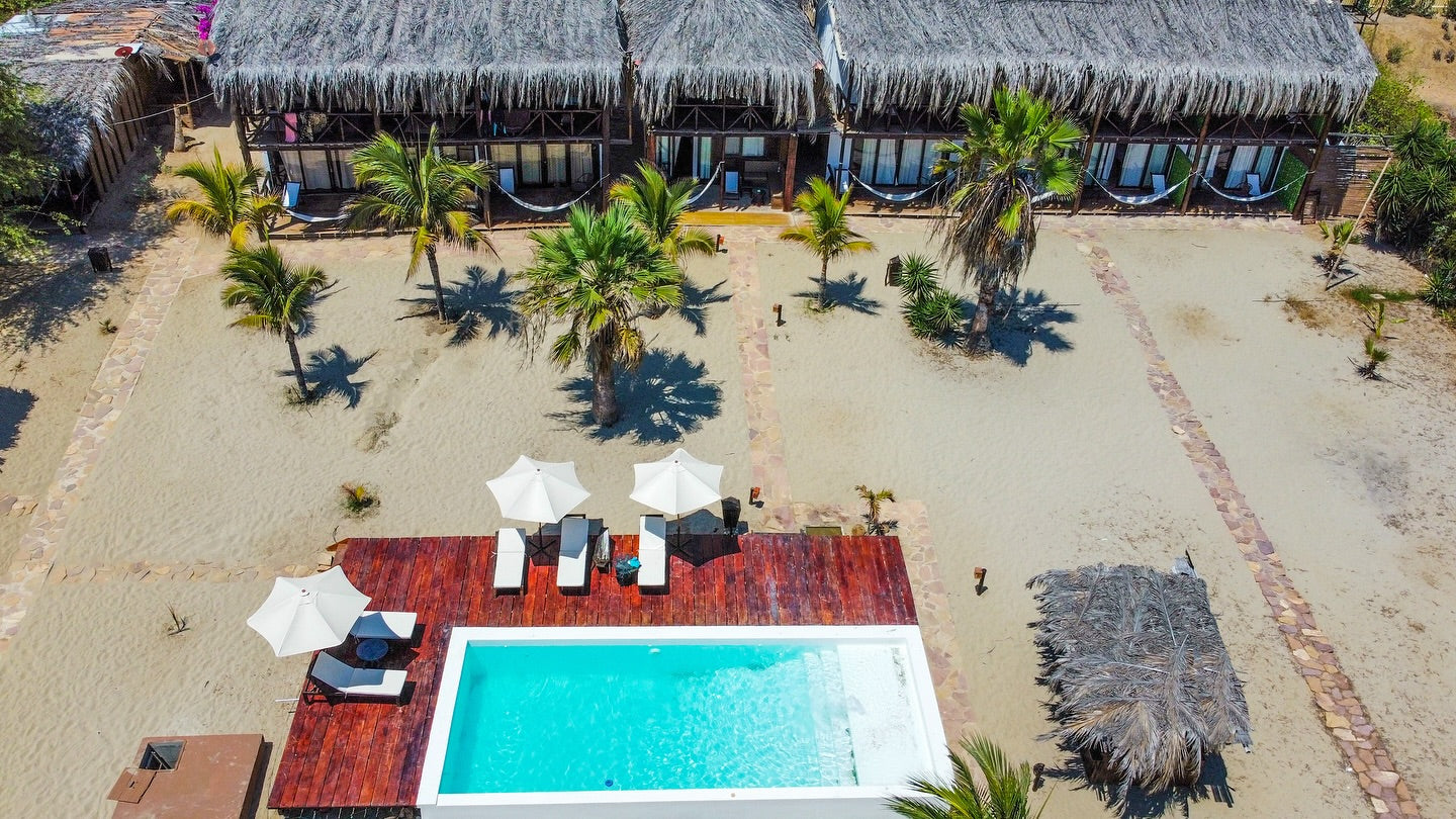 HOTEL DE PLAYA BAMBOO LODGE PARACAS EL CHACO - PARACAS