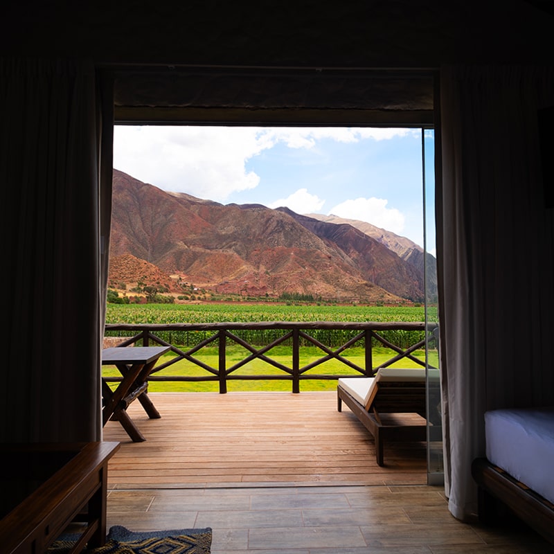 HOTEL RESORT RUSTICA CUSCO URUBAMBA CON PISCINA Y RESTAURANTE