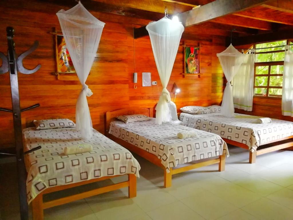 ALBERGUE MADERA LABRADA