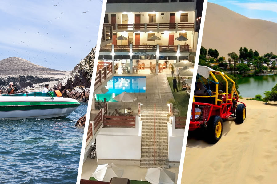 2 DIAS 1 NOCHE + TOUR PARACAS - ICA (Desde Paracas)