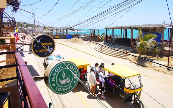 HOSPEDAJE CALIFORNIA BEACH CON PISCINA Y RESTAURANTE VISTA AL MAR EN MÁNCORA