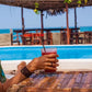 HOSPEDAJE BLUE OCEAN CON PISCINA Y RESTAURANTE VISTA AL MAR EN MANCORA