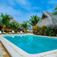 BEACH HOTEL WITH POOL AND DIRECT EXIT TO THE SEA LAS CABAÑAS DE ANTICA MANCORA