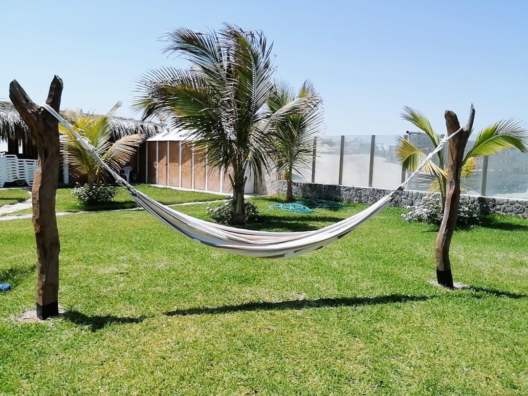 HOTEL DE PLAYA LOS VIENTOS DE VICHAYITO CON PISCINA Y RESTAURANTE VISTA AL MAR