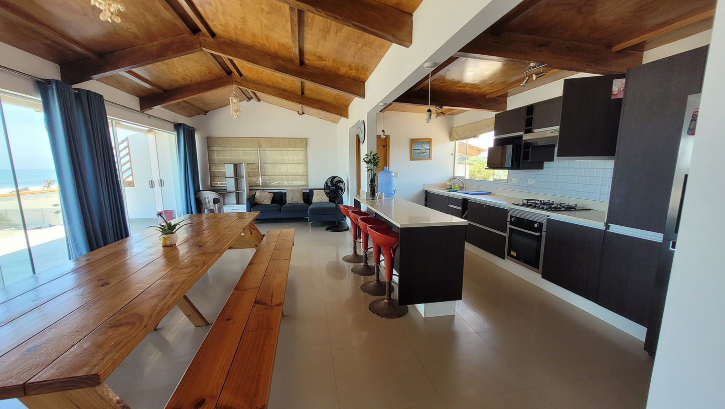 HOTEL DE PLAYA LOS VIENTOS DE VICHAYITO CON PISCINA Y RESTAURANTE VISTA AL MAR