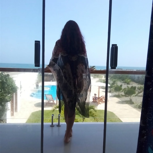 HOTEL DE PLAYA LOS VIENTOS DE VICHAYITO CON PISCINA Y RESTAURANTE VISTA AL MAR