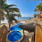 HOTEL DE PLAYA MANCORA BEACH BUNGALOWS CON PISCINA Y SALIDA DIRECTA AL MAR