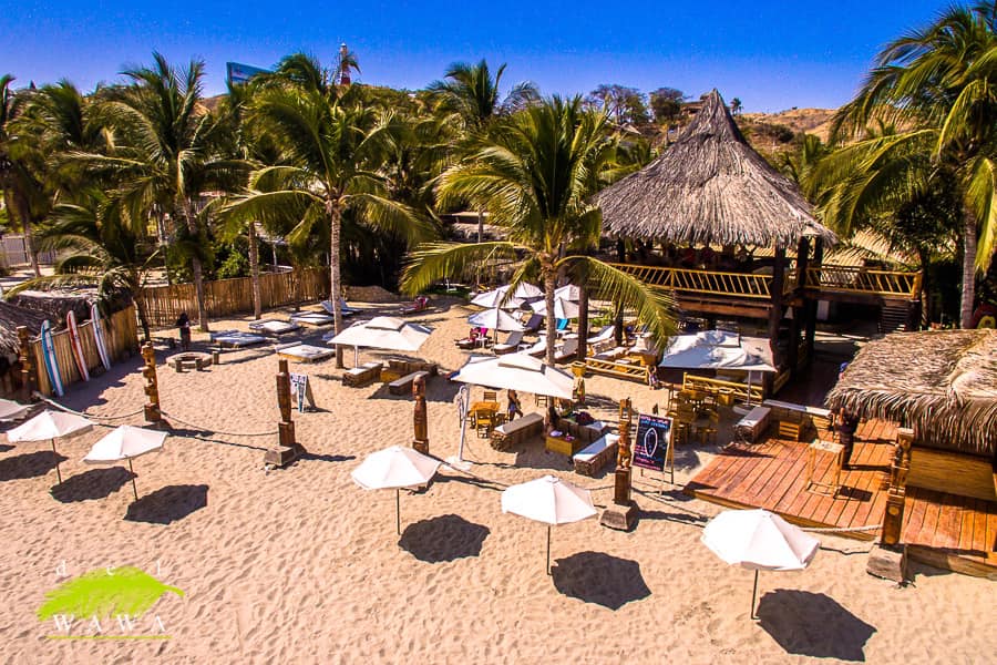 HOTEL DE PLAYA DEL WAWA CON RESTAURANTE VISTA AL MAR EN MANCORA
