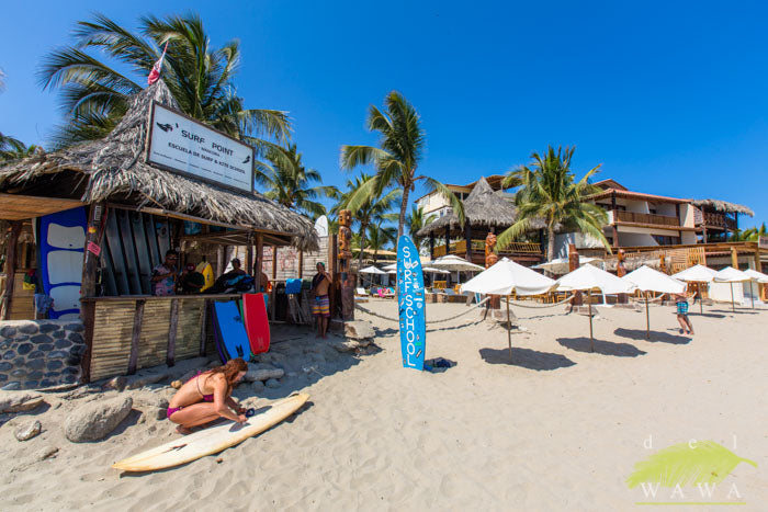 HOTEL DE PLAYA DEL WAWA CON RESTAURANTE VISTA AL MAR EN MANCORA