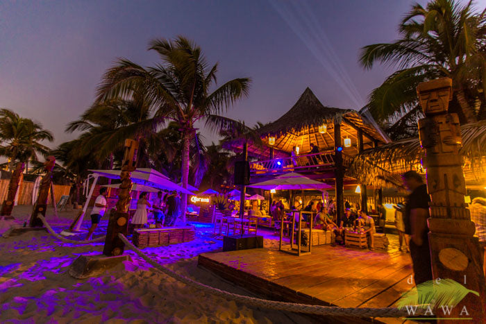 HOTEL DE PLAYA DEL WAWA CON RESTAURANTE VISTA AL MAR EN MANCORA