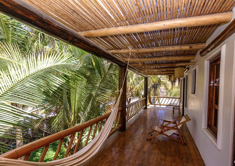 HOTEL DE PLAYA DEL WAWA CON RESTAURANTE VISTA AL MAR EN MANCORA