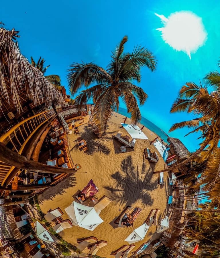 HOTEL DE PLAYA DEL WAWA CON RESTAURANTE VISTA AL MAR EN MANCORA