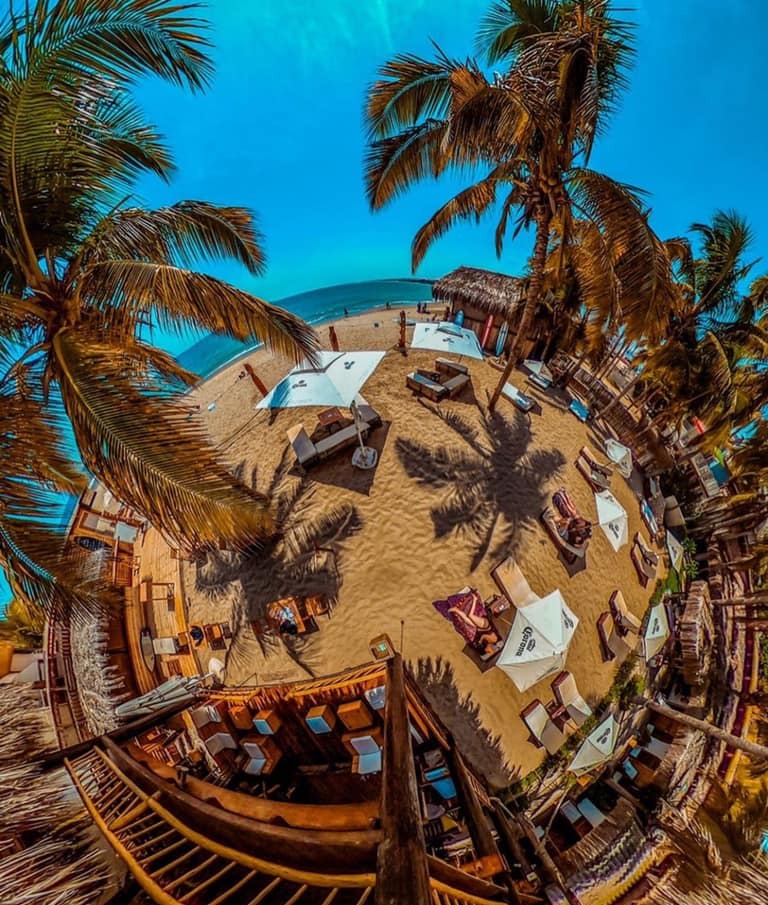 HOTEL DE PLAYA DEL WAWA CON RESTAURANTE VISTA AL MAR EN MANCORA