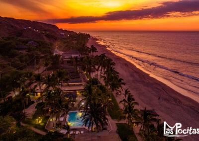HOTEL DE PLAYA LAS POCITAS CON PISCINA Y RESTAURANTE VISTA AL MAR