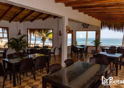 HOTEL DE PLAYA LAS POCITAS CON PISCINA Y RESTAURANTE VISTA AL MAR
