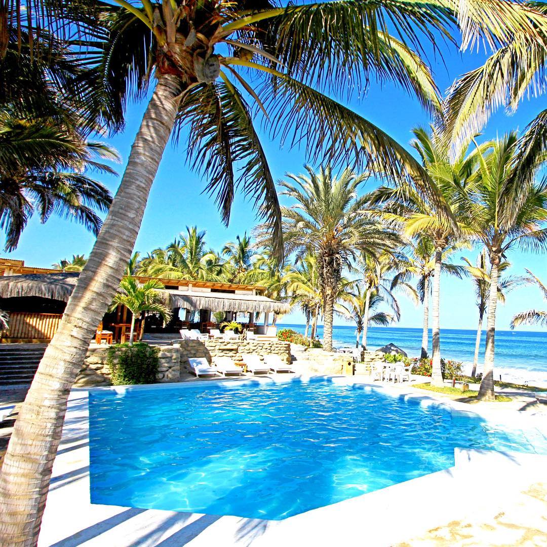 HOTEL DE PLAYA LAS POCITAS CON PISCINA Y RESTAURANTE VISTA AL MAR