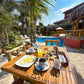 BUNGALOWS MIRADOR DE VICHAYITO CON PISCINA Y RESTAURANTE VISTA AL MAR