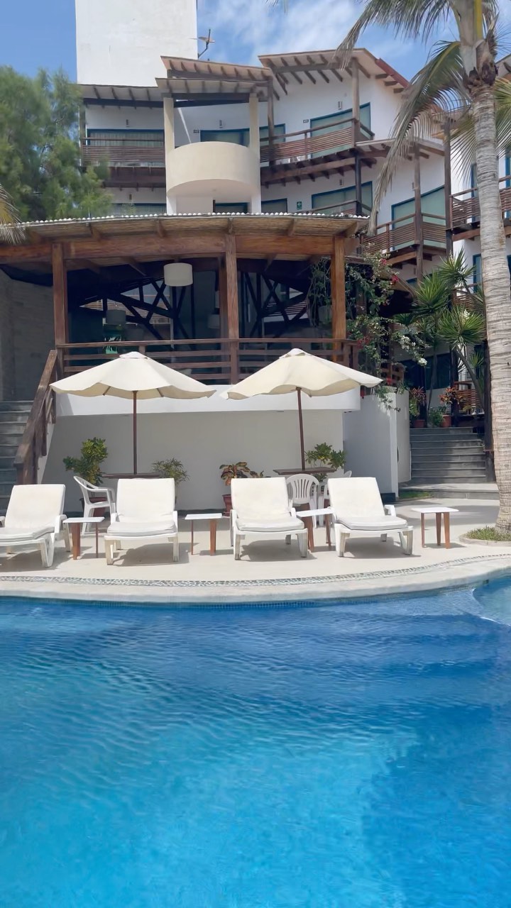 HOTEL PORTO DI SOL CON PISCINA Y RESTAURANTE VISTA AL MAR EN LAS POCITAS