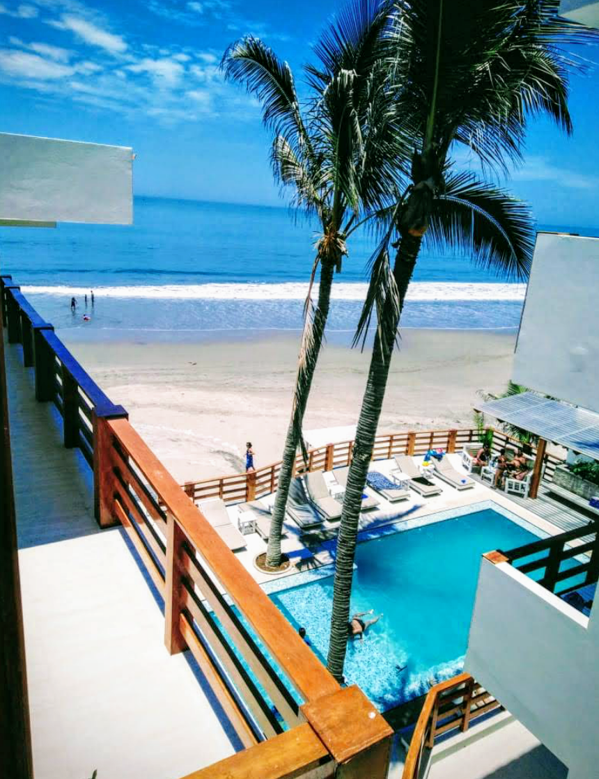 HOTEL PLAYA BONITA CON PISCINA Y RESTAURANTE VISTA AL MAR EN LAS POCITAS