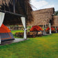 HOTEL RESORT RUSTICA SAUCE LAGUNA AZUL CON PISCINA Y RESTAURANTE
