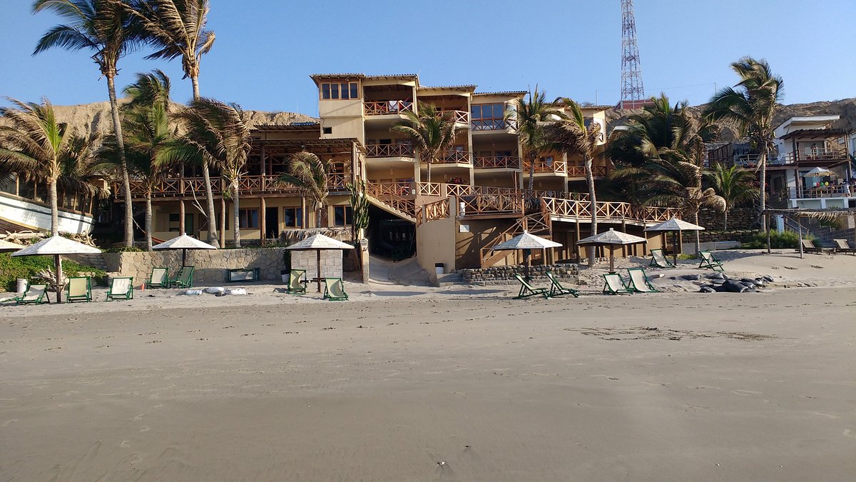 HOTEL DE PLAYA MANCORA BEACH BUNGALOWS CON PISCINA Y SALIDA DIRECTA AL MAR